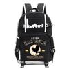 Japanese Cartoon Print Teen Student Schoolbag Outdoor Leisure Large Capacity Travel Backpack