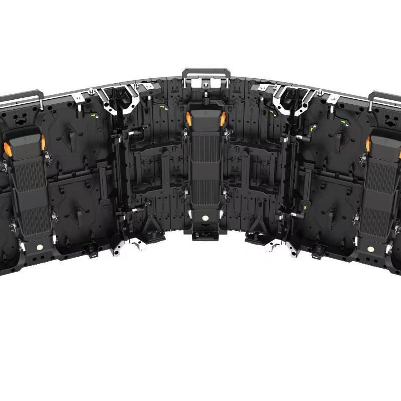 High-Definition Curved Flexible LED Display Screen for Indoor Conferences