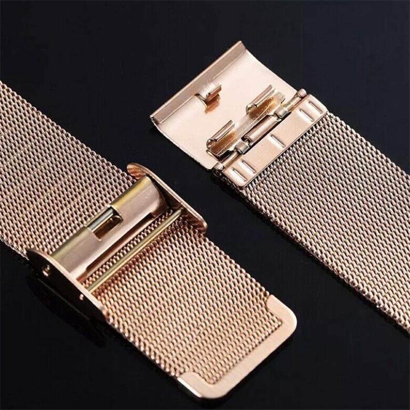 Mesh Watch Band For Huawei Band 10 9 8 Stainless Steel Wrist Bracelet Strap Loop For Huawei Band 8 9 10Correa 2027