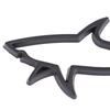 3D Metal Car Styling Sticker Hollow Fish Shark Emblem Badge Decals Automobiles Motorcycle Computer Fuel Cap Accessories