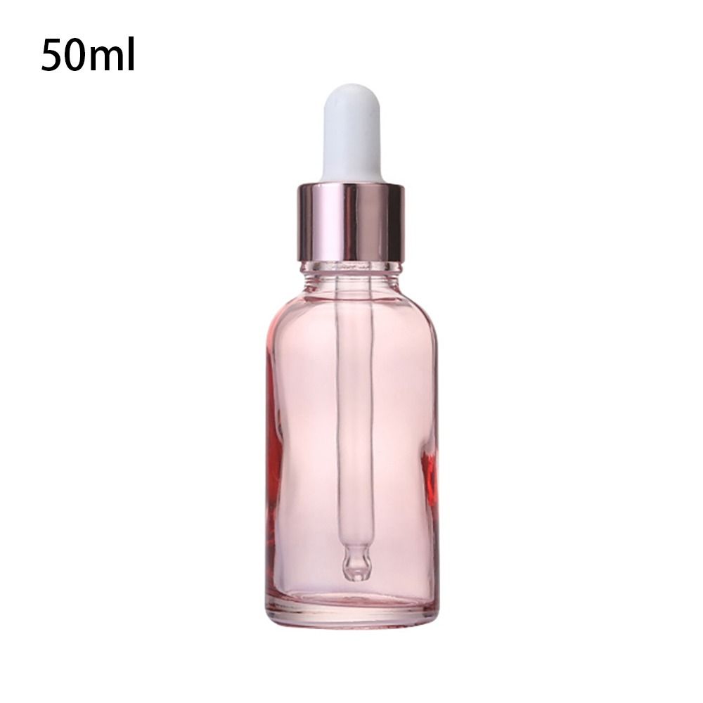 1Pcs Refillable Dropper Bottle Clear Glass Perfume Dispenser Empty 5ml 10ml 15ml 20ml 30ml 50ml 100ml Serum Oil Bottle