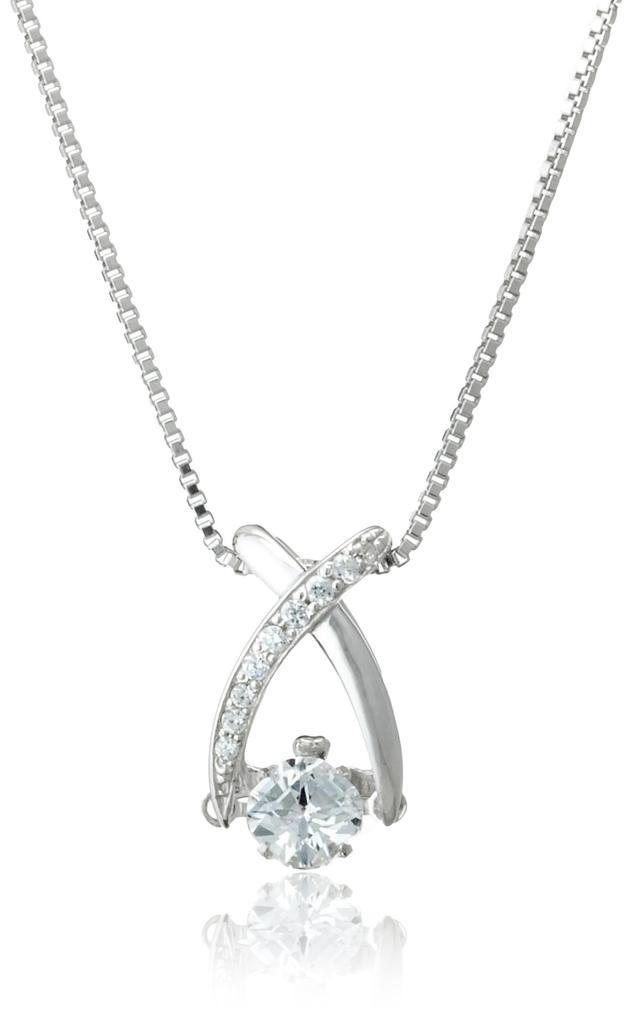 Crossfor New York Silver Good Future Necklace, Series, NYP-550