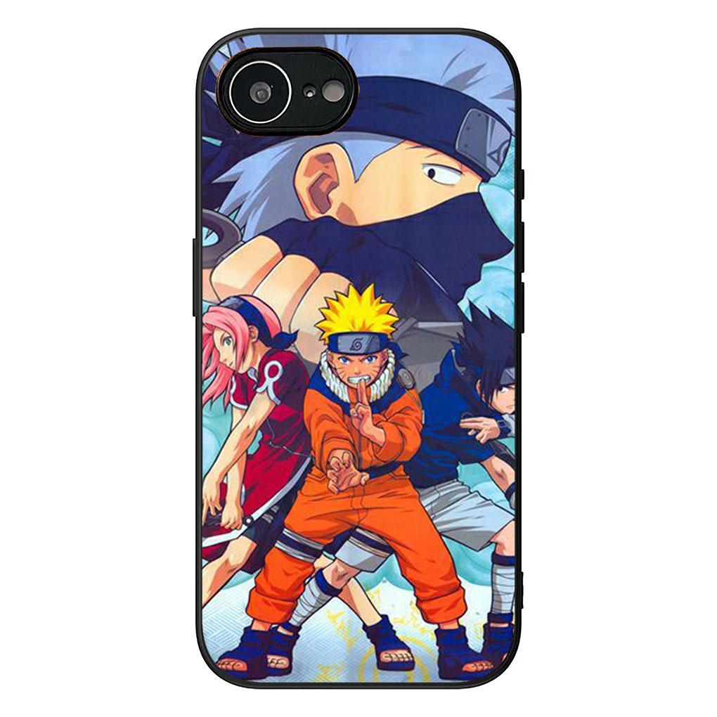 Soft Phone Cover for Samsung Galaxy S25 S24 S23 FE Plus Ultra S7 Edge A16 A15 5G s25+ Case Kakashi Hatake Narutos Uchiha Sasuke