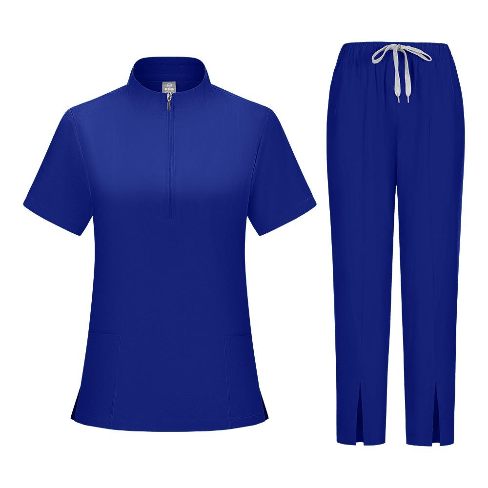 HZMoni Unisex Quick-Dry Dental Uniform Set - Long Pants