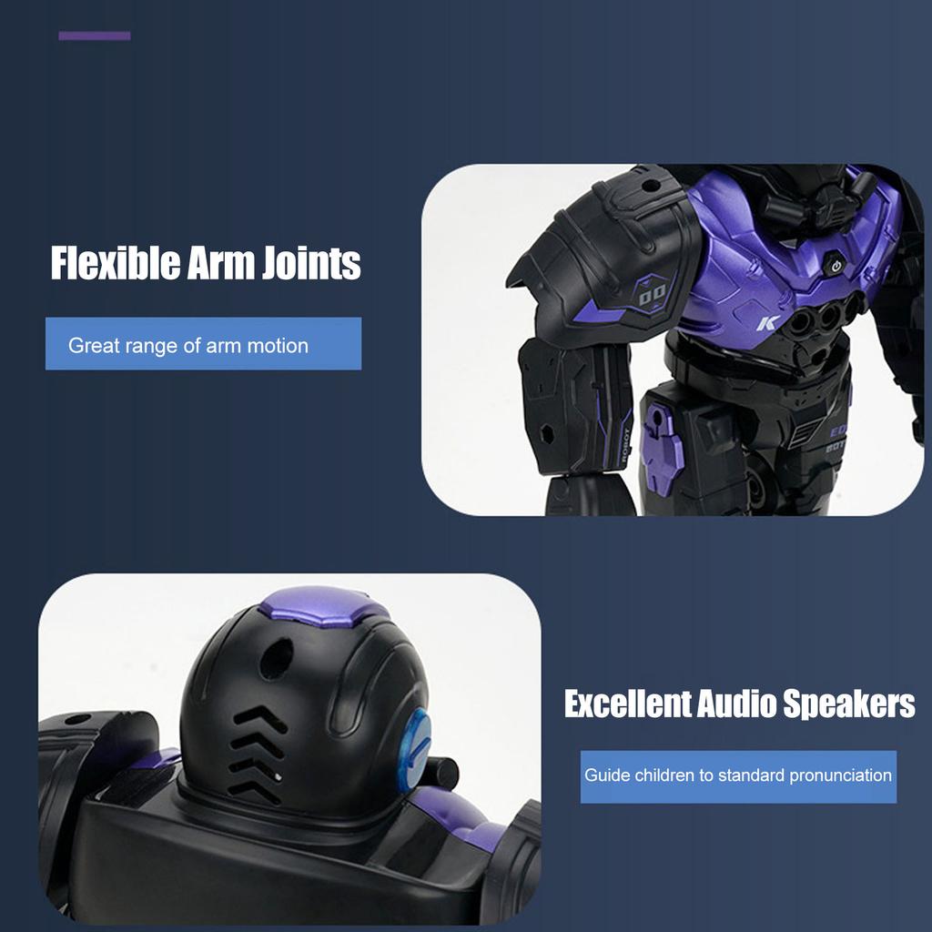 RC Robot Multifunctional Gesture Sensing Programmable Walk Slide Sing Dance Educational Remote Control Robot Toy