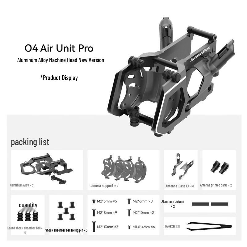 

SpeedyBee Bee25 2.5-inch Drone Frame for O4 Air Unit Pro