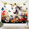 Western Wall Hanging Boho Aztec Wall Tapestry Kids Boys Girls Cowboy Cowgirl Horse Dreamcatcher Tapestry Luxury Southwestern