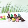 Glass Ornaments Little Birds DIY Fairy Garden Decor Micro Landscape Home Decor Miniature Figurines