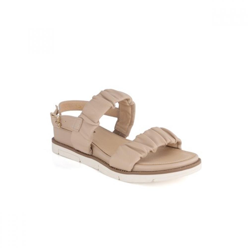 Land Rover Women Shirring Bando Sandals Lansac5330wg8 225/beige