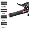 Bicycle Handlebars Rubber Mountain Bike Handlebar Anti-skid MTB Bike Grips Alloy Cuffs Bilateral Lock Bicycle Handle Accessories