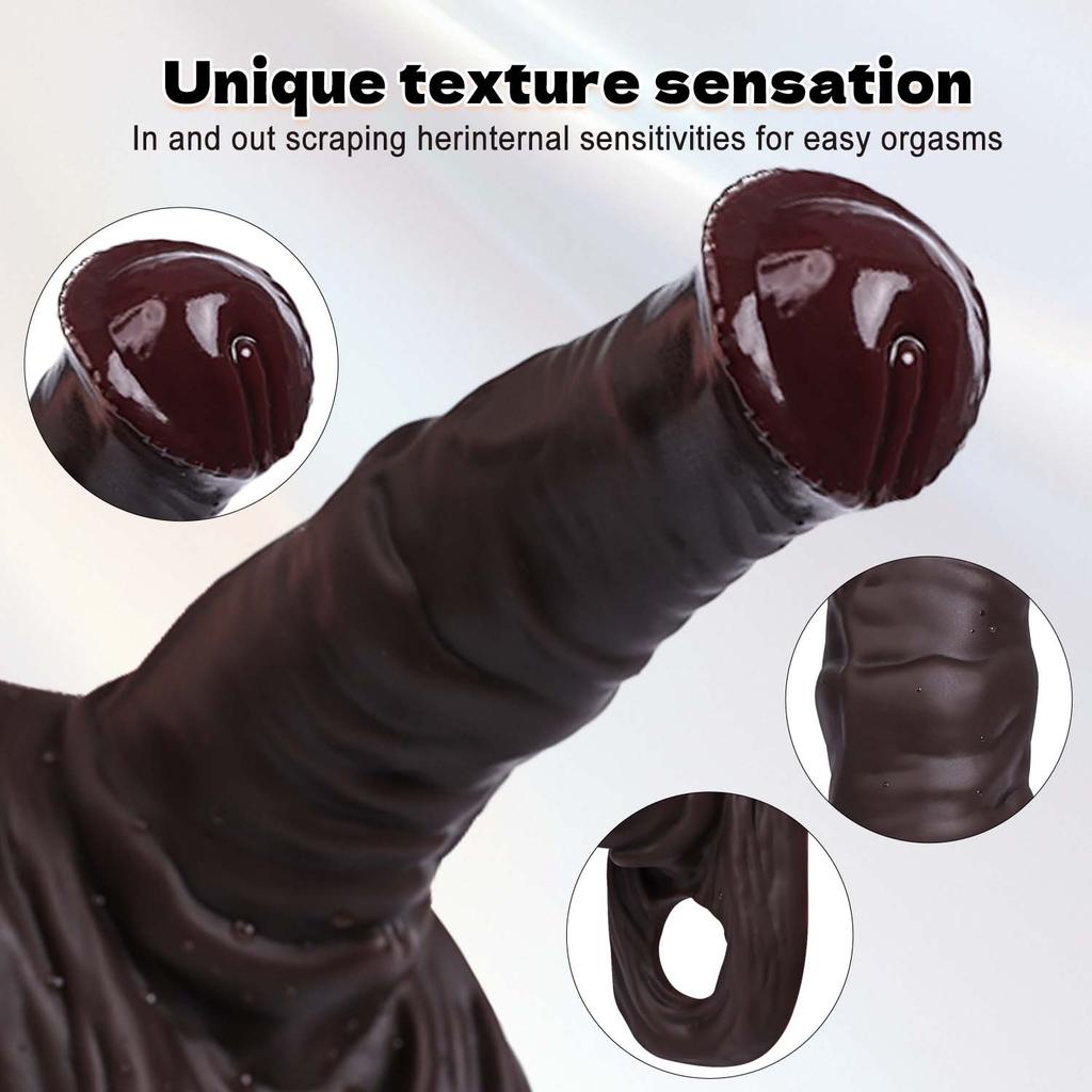 Simulated Animal Horse Penis Set Silicone Soft Skin Cover Men's Wearing Extended Time Sexual Products Adult Sex Toys