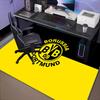1PC Bvb 09 Football Club Rug Game Carpet, Floor Mat for Bedroom Living Room Entryway Rug, Home Decor Idea Gift for Christmas birthday