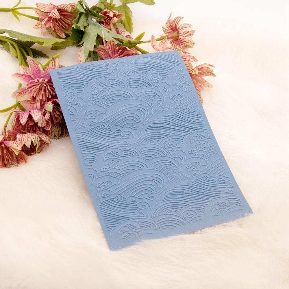 Reusable Embossing Template Plastic Embossing Mold Compatible Embossing Folder  Paper Craft