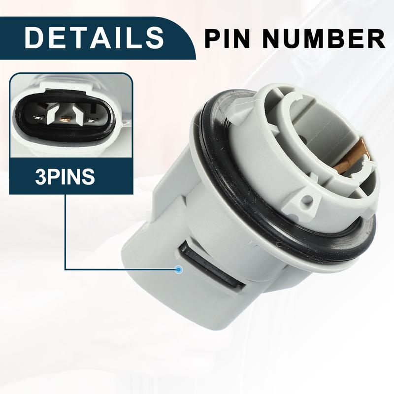 X Autohaux 2 Pcs Front Turn Signal Light Socket for Mazda 3 2004-2009 3P No.GA2A51064