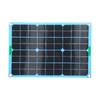 Solar Panel Monocrystalline Silicon Portable 20W USB Power Supply Charger for Battery