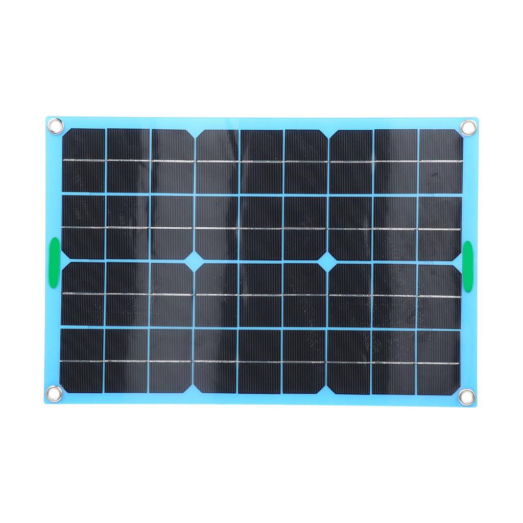 Solar Panel Monocrystalline Silicon Portable 20W USB Power Supply Charger for Battery