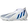 adidas Predator Edge+ AG Kunstrasen Abriebfest Abriebfest Fußballschuhe Herren Weiß Blau GZ4647