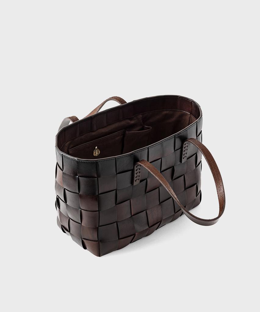 Dragon Diffusion Japan Leather Shoulder Bag 8151 Dark Brown Dragon Bag