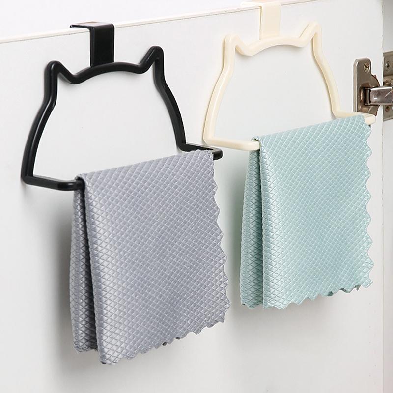 1 buc. Cârlige Drăguțe Pisicuță pentru Agățat Peste Ușă Cârlige Organizator Peste Ușă Fără Găuri Cârlig Ușă cu Bară Simplă