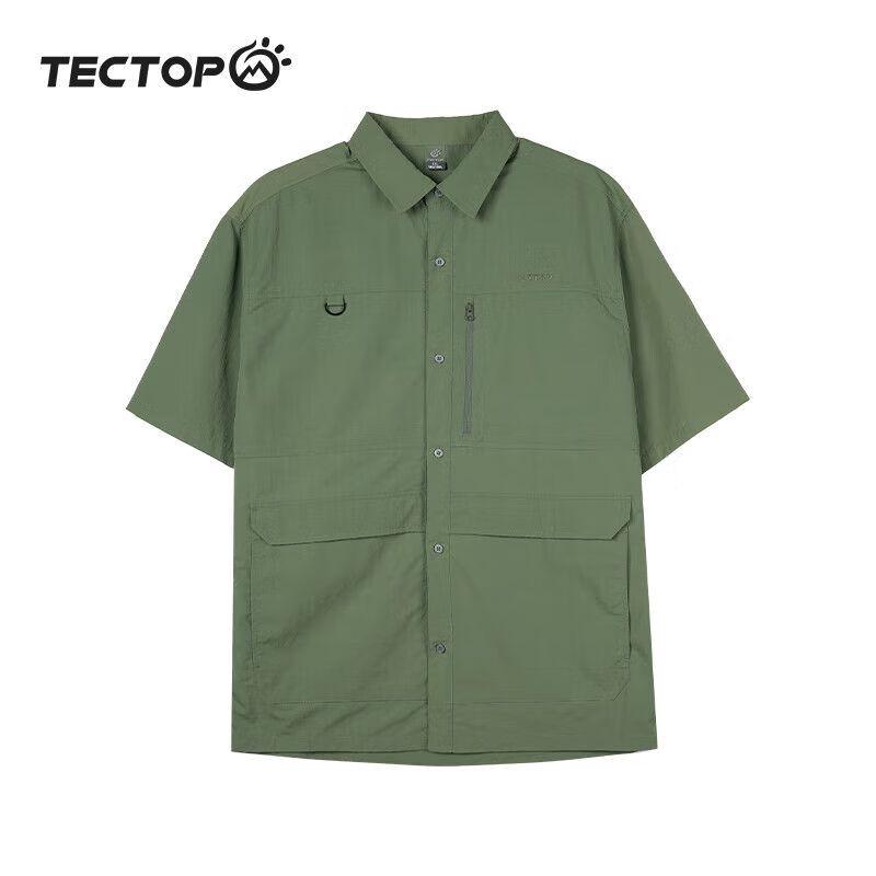 TECTOP Unisex Outdoor Short Sleeve Polo Shirt M