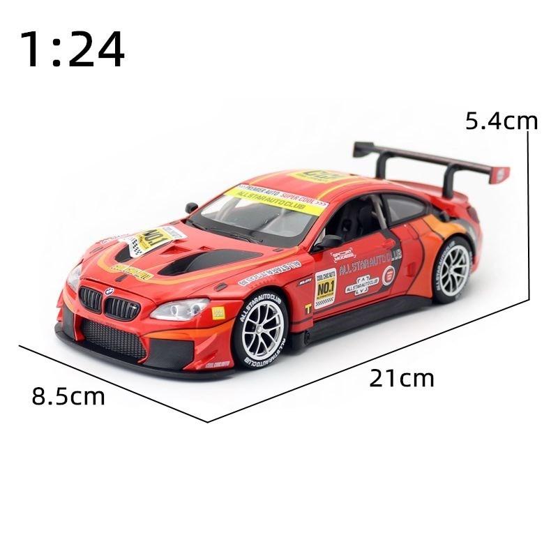 Alloy Simulation Graffiti Racing Car Model Toy With Sound And Light Functions