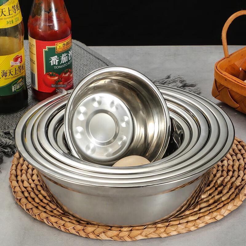 304 Stainless Steel Mixing/Soup Basin