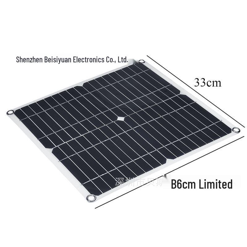 Exclusive 25W Solar Panel: Outdoor Multi-Purpose Power Bank & Pet Cooler