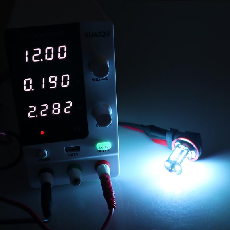 2pcs h11 led rgb 5050 chips h1 led rgb h3 led rgb h7 led car bulb flashing h8 Led fog light 9005 hb3 led hb4 9006 car fog lamp