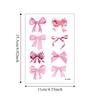 Leopard Print Valentine Day Kiss Lip Stickers Disposable Makeup Stickers  Live House