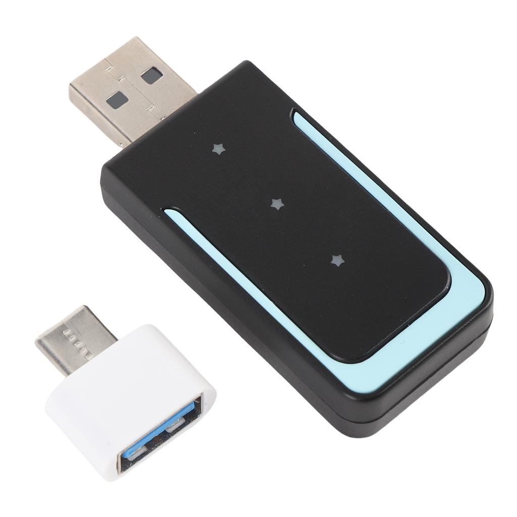 2 In 1 Support for CarPlay Wired To Wireless Adapter Support for Android Auto Bluetooth 5.0 WiFi Plug and Play Car