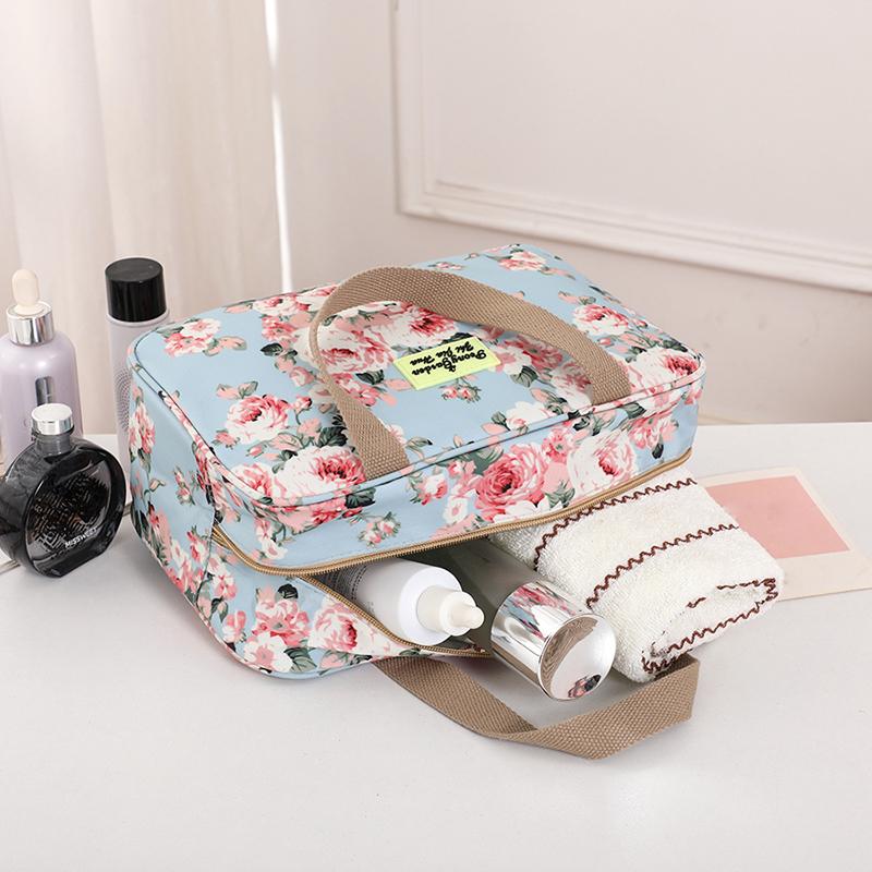 Large-Capacity Portable Handheld Toiletry Bag Travel Travel Shower Waterproof Shower Bag Handheld Toiletries Storage Bag
