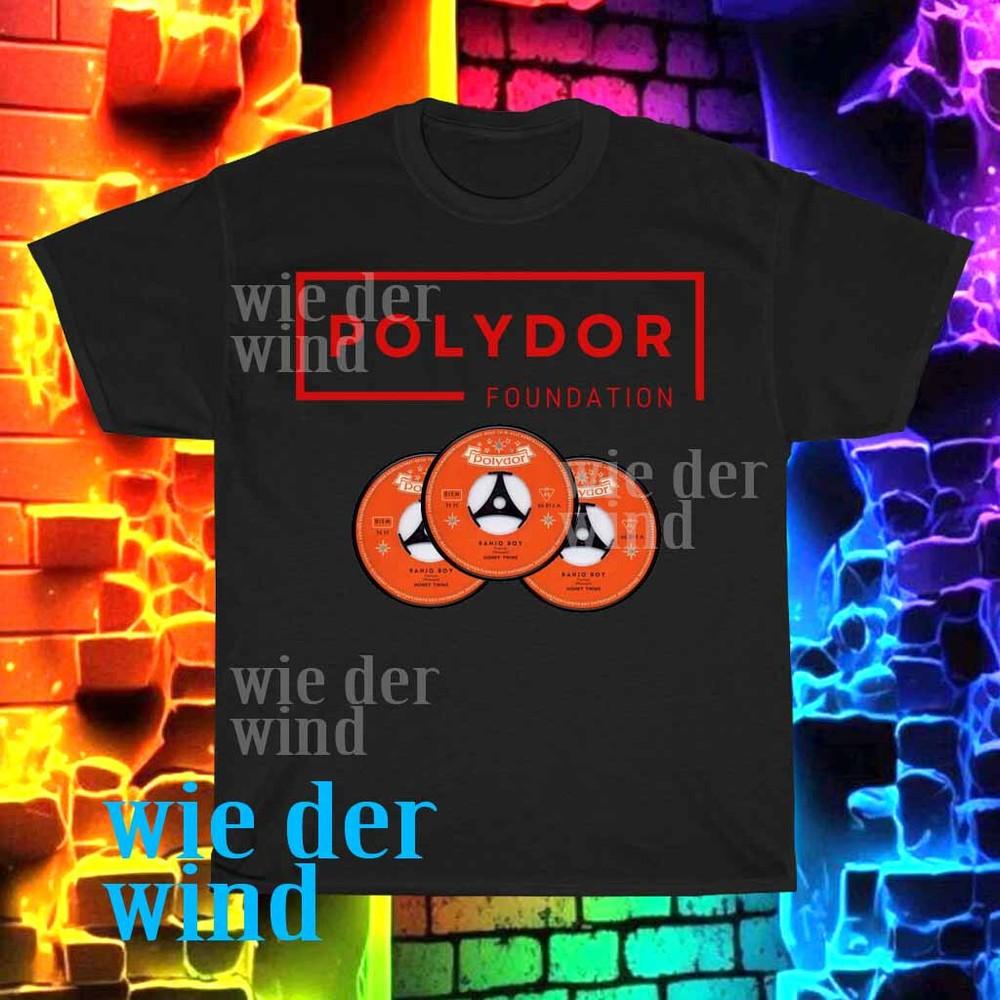 

New POLYDOR Logo Men#039;s Tshirt funny size S to 5XL Unisex T-Shirt XL