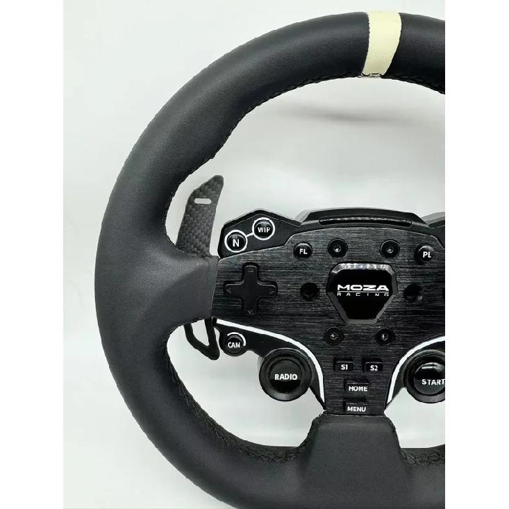 Carbon Fiber Extension Paddle Shifter Adapter For MOZA R5 R3 ES ESX Racing Car Game Mod Steering Wheel Accessories