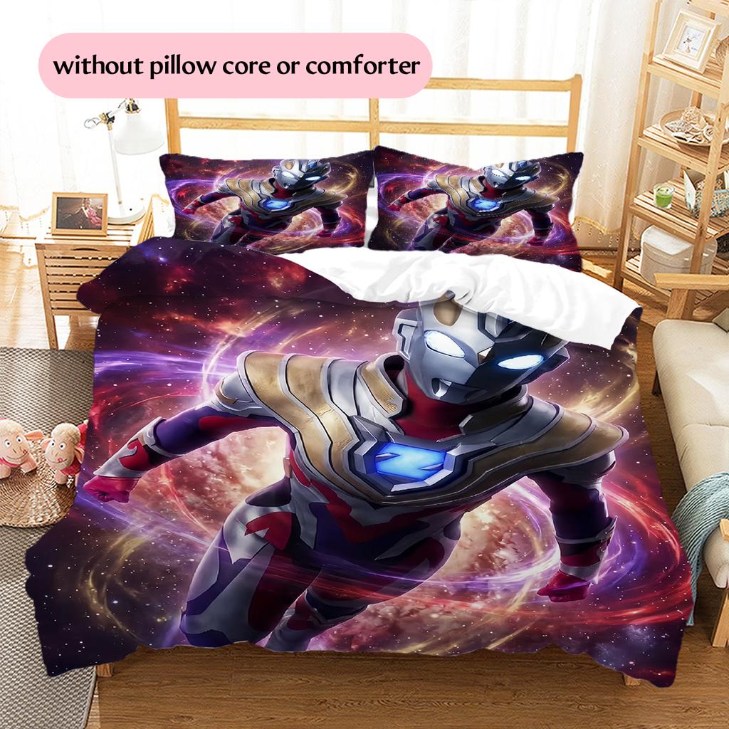 Ultraman Retro Poster Bettwäsche-Set, Vintage Heldenkunst Schlafzimmer-Dekoration, Klassische Kollektion Heim-Geschenk.chl