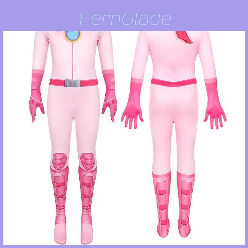 Mario Cosplay Jumpsuit For Kids