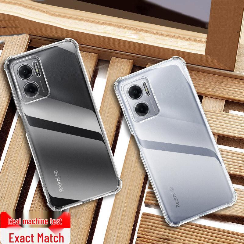 Compatible Redmi Note Phone Case Airbag Transparent (Note 15/14/13/12/11/10/9/8/7/6/Pro/+)