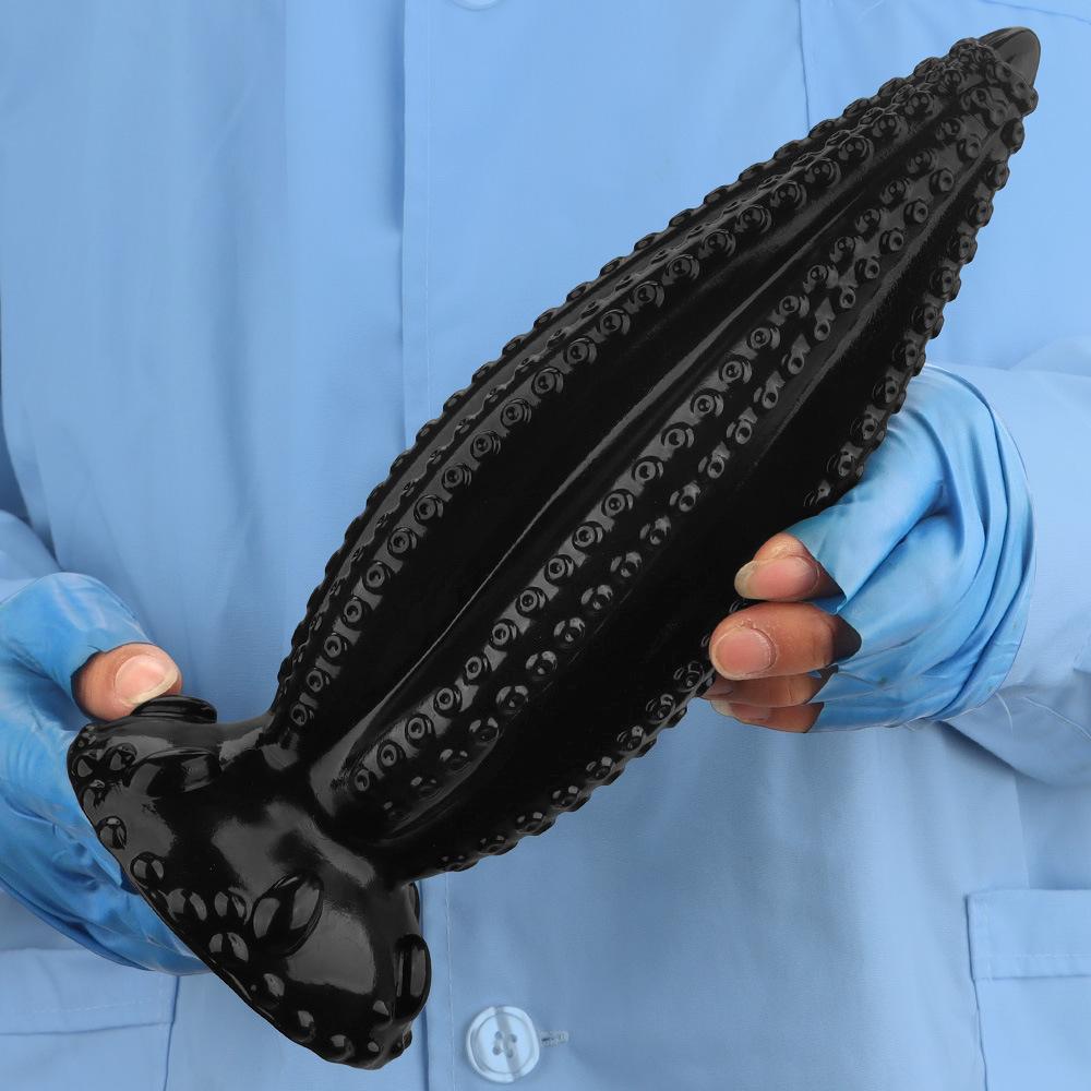 PVC Anal Plug Dildo Women's Masturbator Sex Toy Fisting BDSM Strap On Penis Big Dick