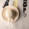 3Pcs Retro Wall Hanger Farmhouse Style Guitar Head Shape Clothes Hooks Resin Vintage Storage Rack Wall Mounted for Home Decor