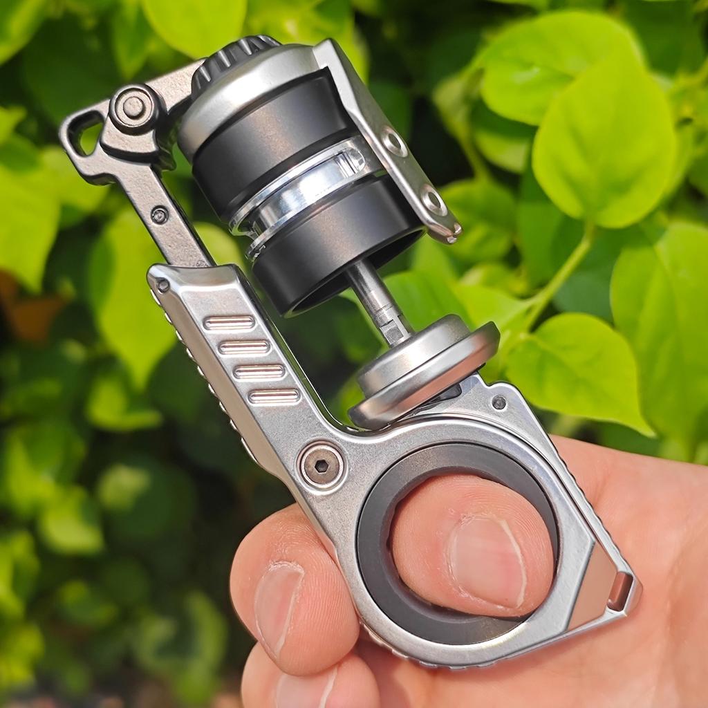 EDC סליידרים לכסיסת אצבעות צעצועי כסיסת אצבעות קולן תהודה ביצת דחיפה מגנטית חולדה מכנית צליל פריך ליבת סייבר צעצועים רב-תכליתיים