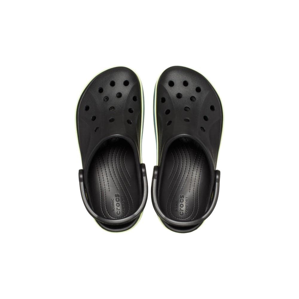Crocs Unisex Bayaband Sport Band Clog 28cm Sandals, Black/Multi,