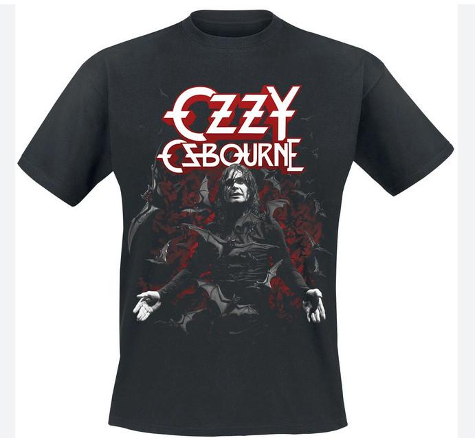 Unisex shirt Cotton Oversize Large Size Ozzy Osbourne T-Shirt