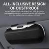 Tragbarer Druckschalter Auto-Brillenbox Stabiler stoßfester Auto-Sonnenbrillenhalter ABS-Erweiterungsraum Brillenetui Sonnenblende