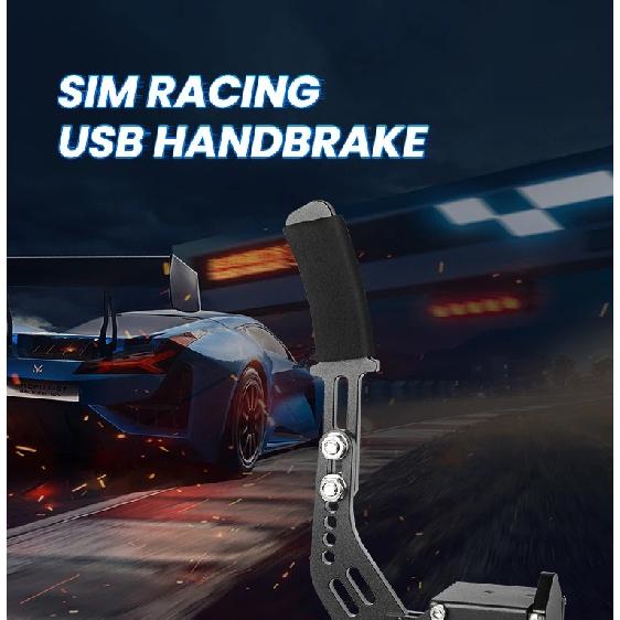 SIMSONN Brand Hand Brake For Logitech G29/g27/g25 PC Racing Game 16bit Hall Sensor USB SIM Handbrake