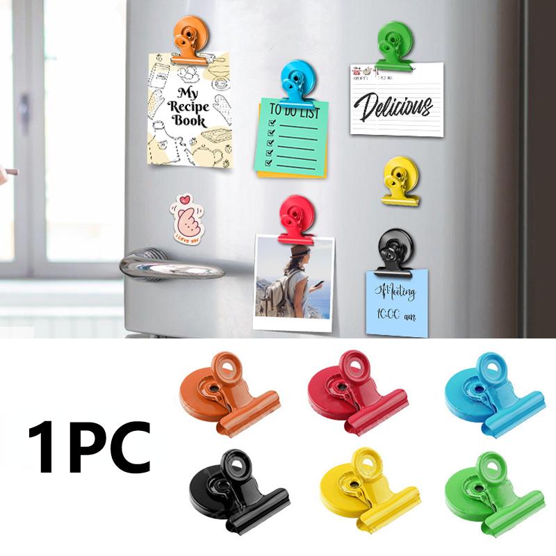 1PC Colorful Magnetic Clip for Whiteboard, Refrigerator Magnet Fridge Magnets for Fridge for Organizing & Decorating