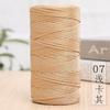 Mercerized Cotton And Linen Flat Belt Thread Light Body Ice Silk Crochet Hook Hat Wool Ball Handmade Diy Knitting Material Package