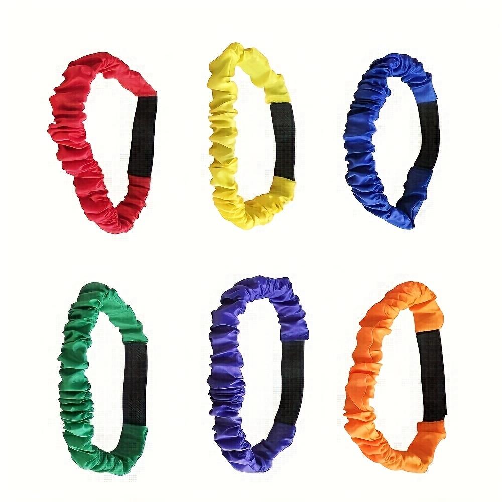 Colorful Elastic Leg Straps, Suitable for Team Games And Outdoor Entertainment - Adjustable Running Straps, Suitable for Parties