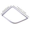 2pcs ABS Chrome Steering Wheel Cover Trim For Hyundai Tucson 2015 2016 2017 2018