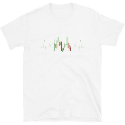 Stock Investor Heartbeat - Stocks Gift for Stock Traders T-Shirt