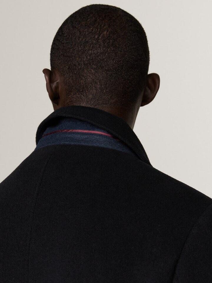 Coat Tommy Hilfiger Smart Casual Wool Rich Coat (MW0MW36611) Black