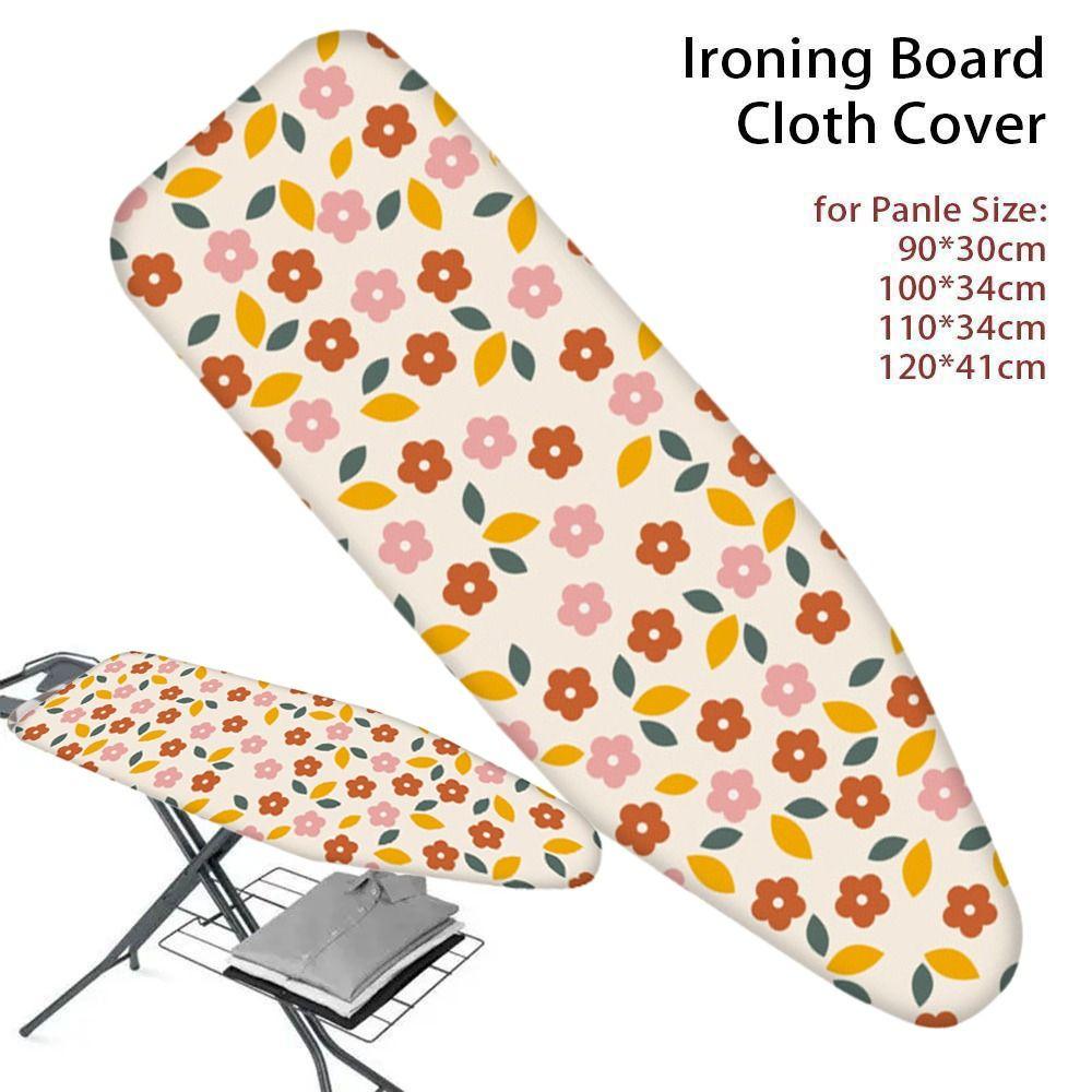 Floral Pattern Ironing Board Cover Thickened Ironing Heat Shield  for Ironing Table Accessories